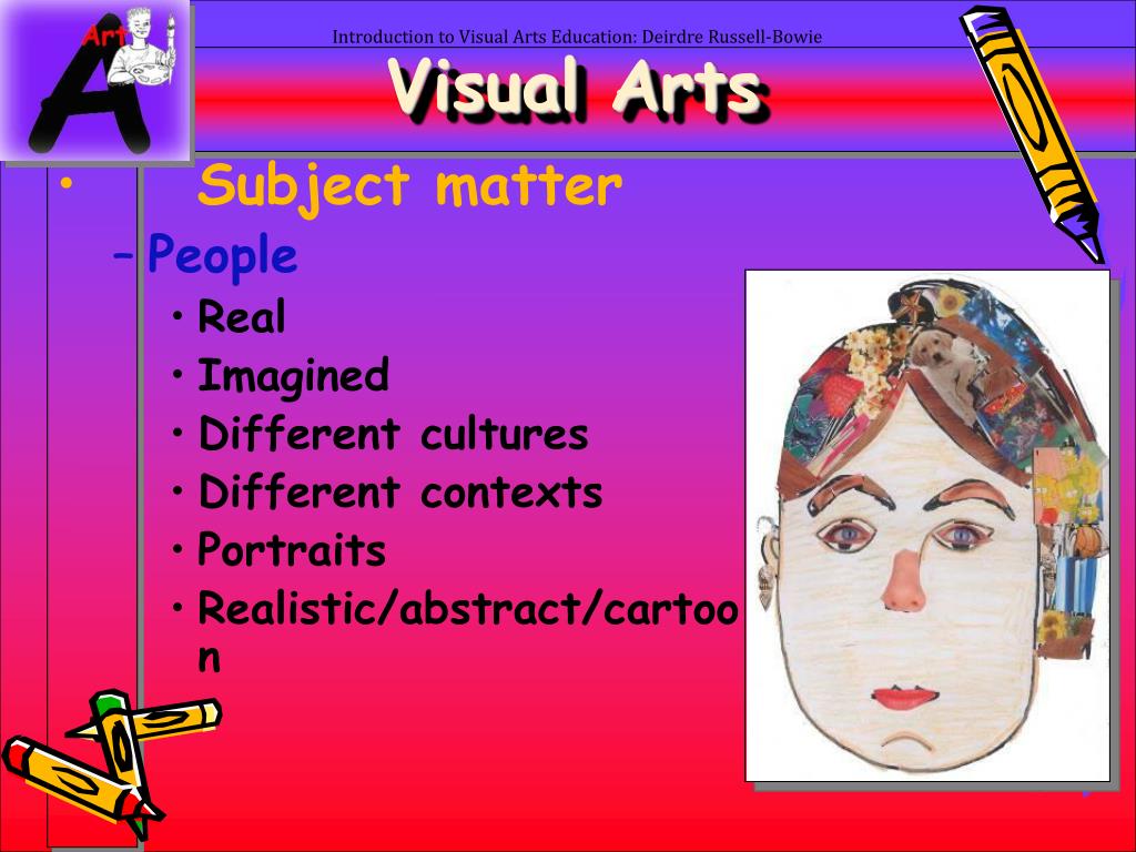 PPT Introduction to K6 Visual Arts Education PowerPoint Presentation