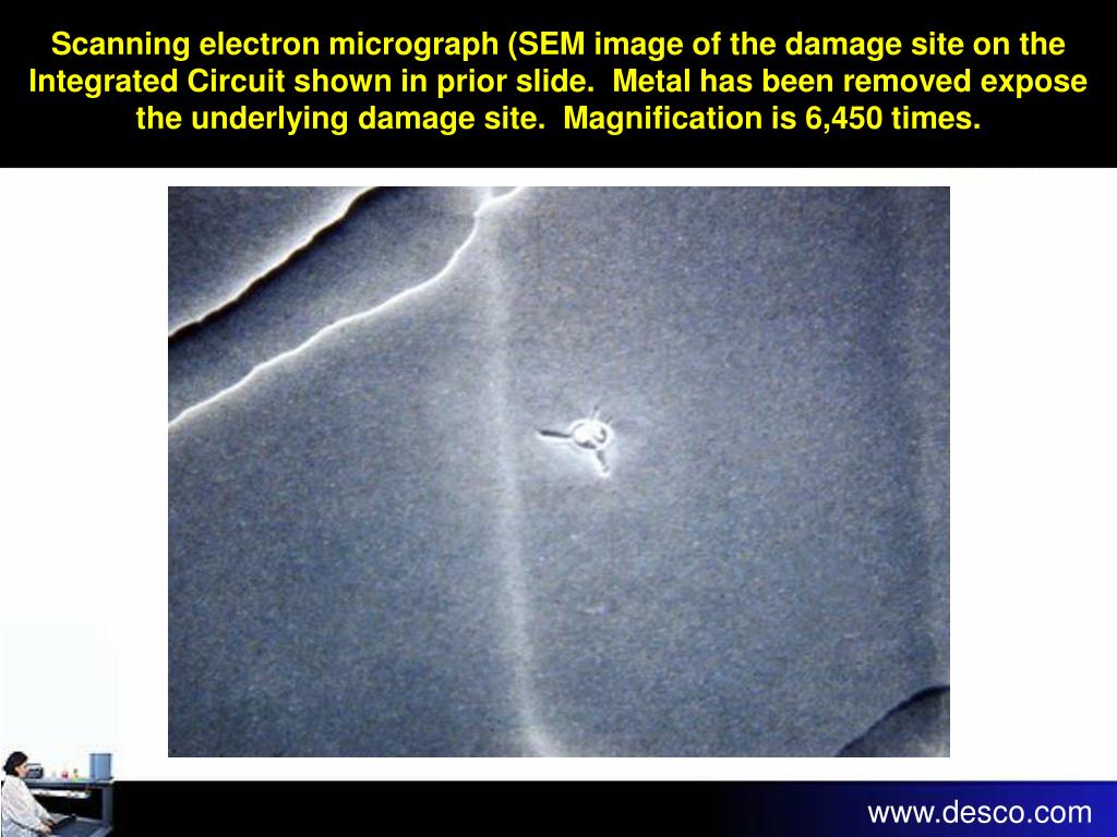 PPT Images of ElectroStatic Discharge Damage PowerPoint Presentation