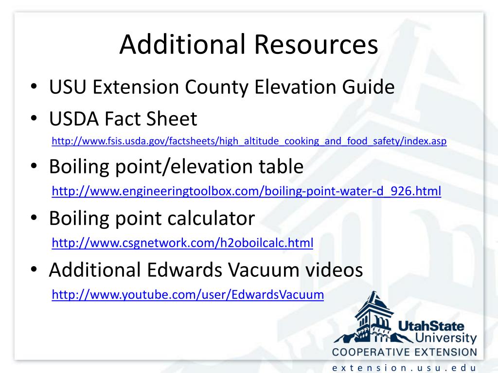PPT High Altitude Cooking PowerPoint Presentation, free download ID