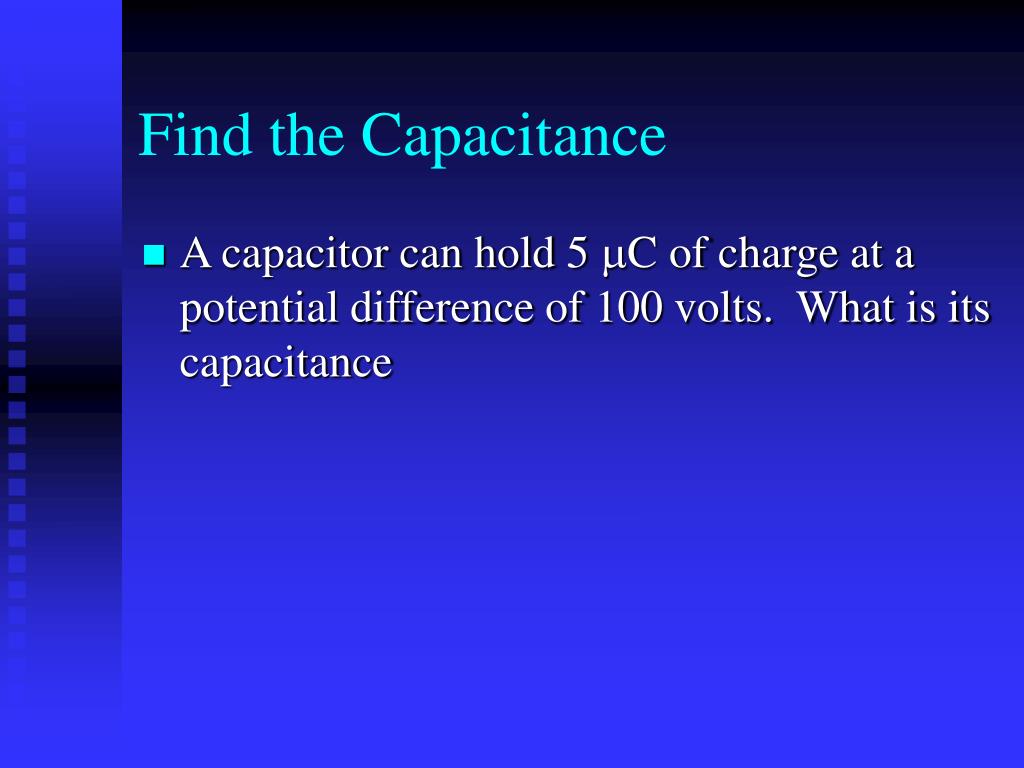 PPT Electric Potential and Capacitance PowerPoint Presentation, free