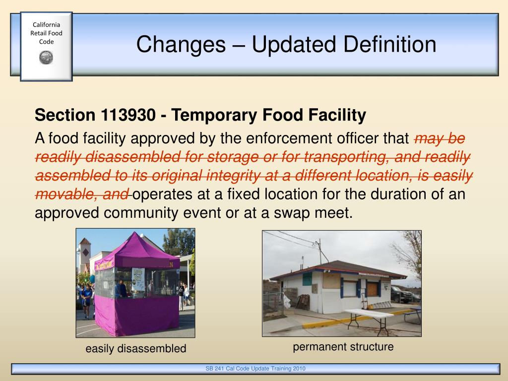 PPT CalCode and SB 241 Summary of Changes, Corrections, Updates