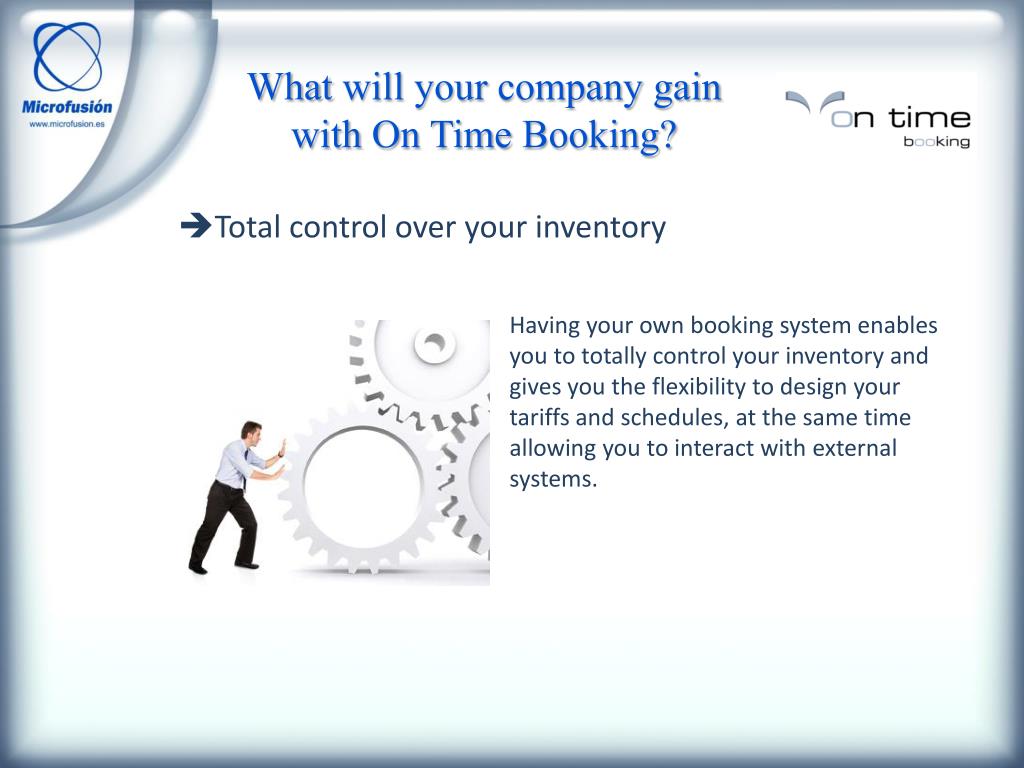 PPT On Time Booking PowerPoint Presentation, free download ID1072528
