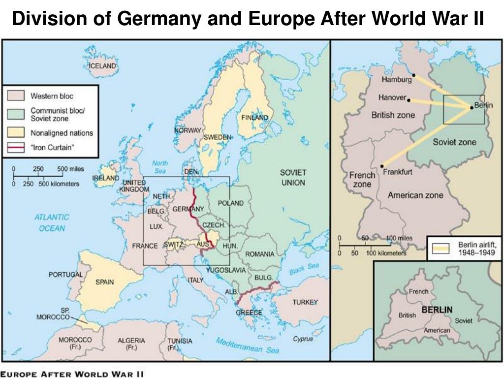 Yalta Conference Map