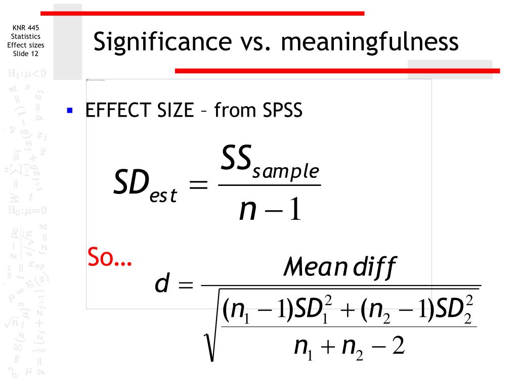 PPT Significance and Meaningfulness PowerPoint Presentation, free