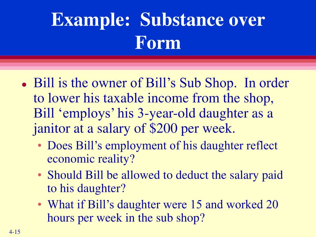 PPT Variables that Create Tax Planning Opportunities PowerPoint
