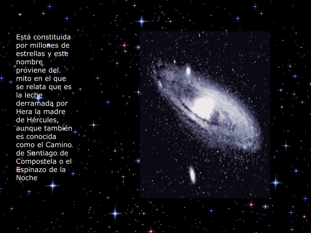 PPT LA VIA LACTEA PowerPoint Presentation, free download ID1079909