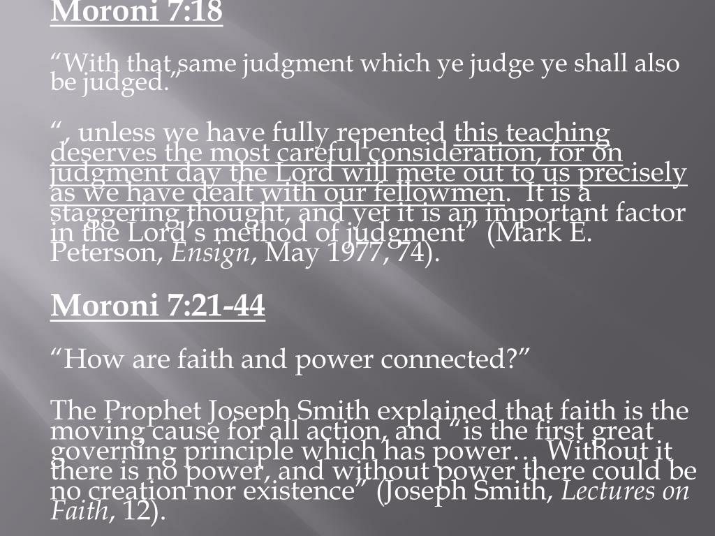 PPT Moroni 78 PowerPoint Presentation, free download ID1080443