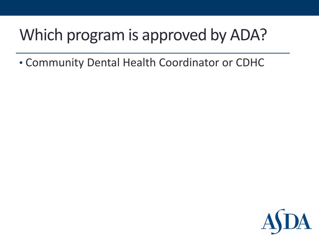 PPT Community Dental Health Coordinators PowerPoint Presentation, free download ID1081403