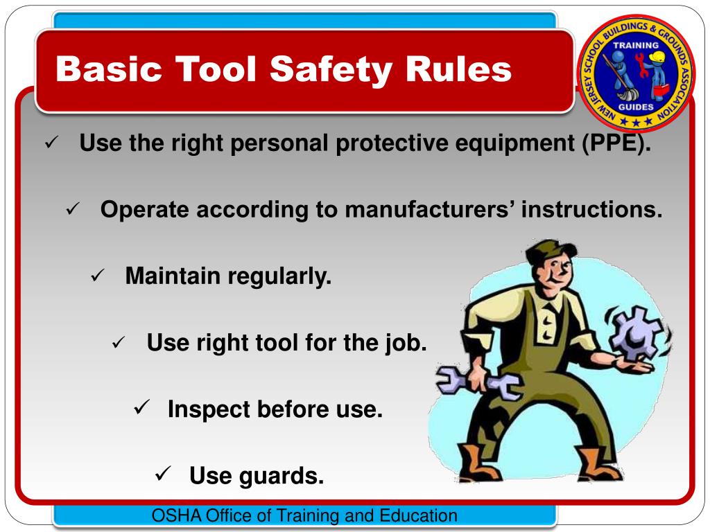 PPT HAND and POWER TOOL SAFETY PowerPoint Presentation, free download