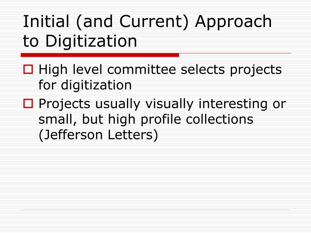 PPT Shifting Gears Digitizing For Access PowerPoint Presentation