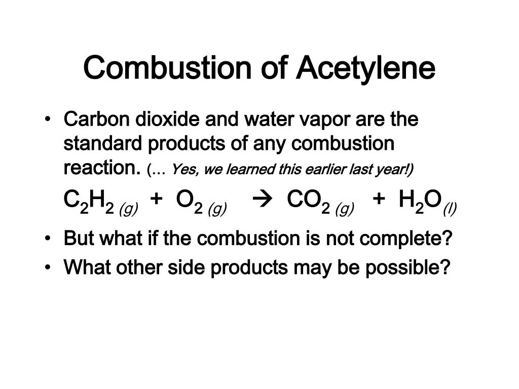 PPT The Carbide Lab Production of Acetylene PowerPoint Presentation