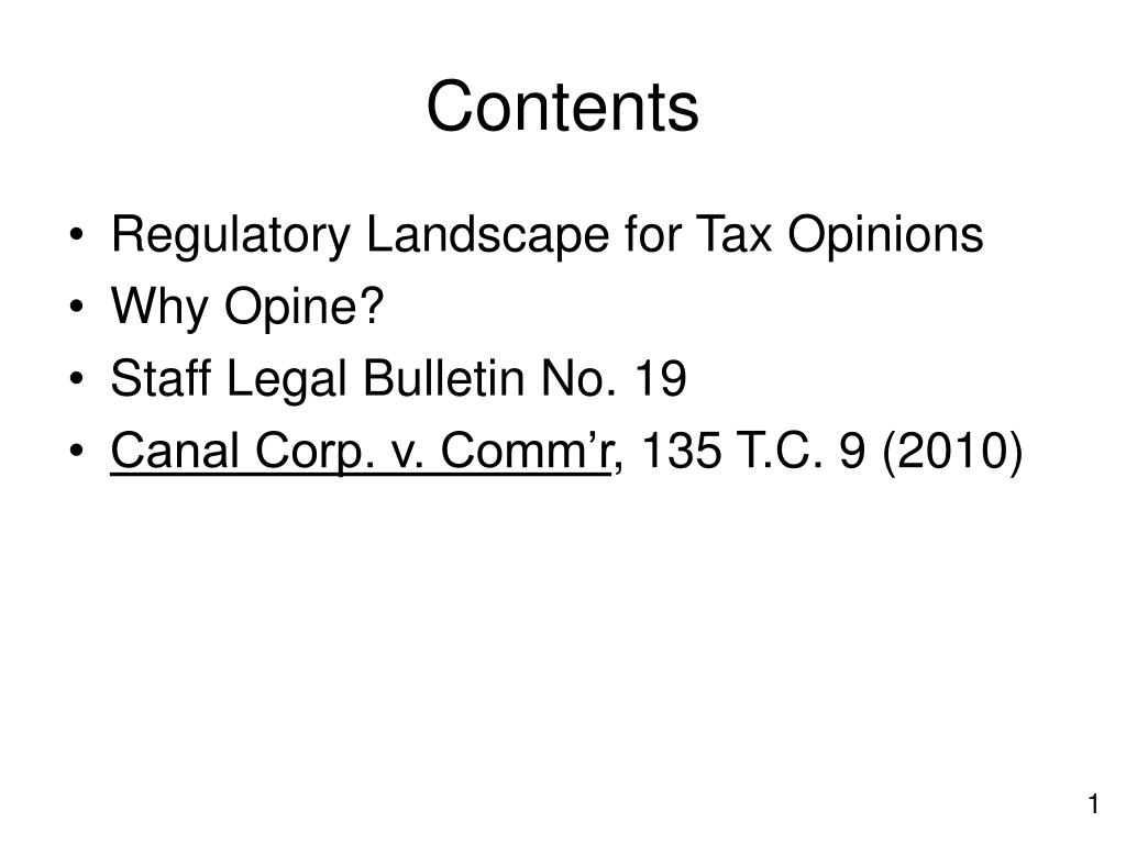 PPT Tax Opinions What Does it Cost You and What is it Worth to Your Client PowerPoint