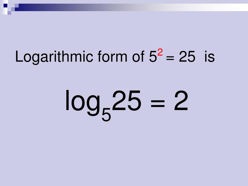 PPT Properties of Logarithms PowerPoint Presentation, free download
