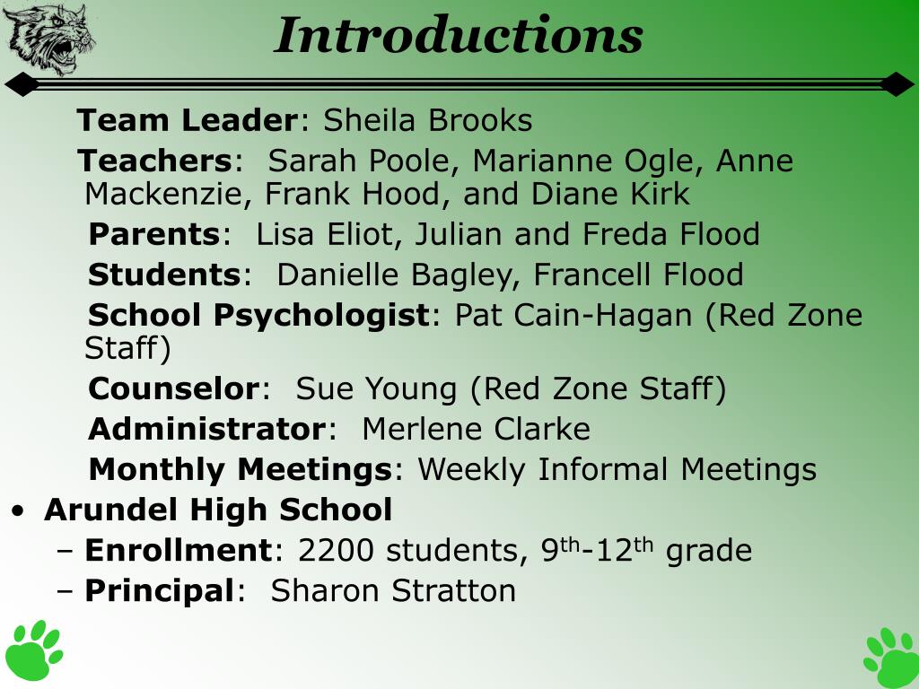 PPT Arundel High School PowerPoint Presentation, free download ID