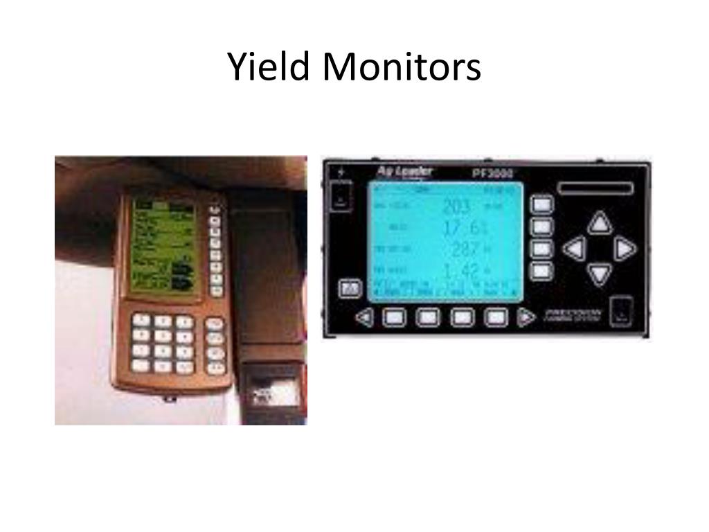 PPT Yield Monitors & Field Mapping PowerPoint Presentation, free