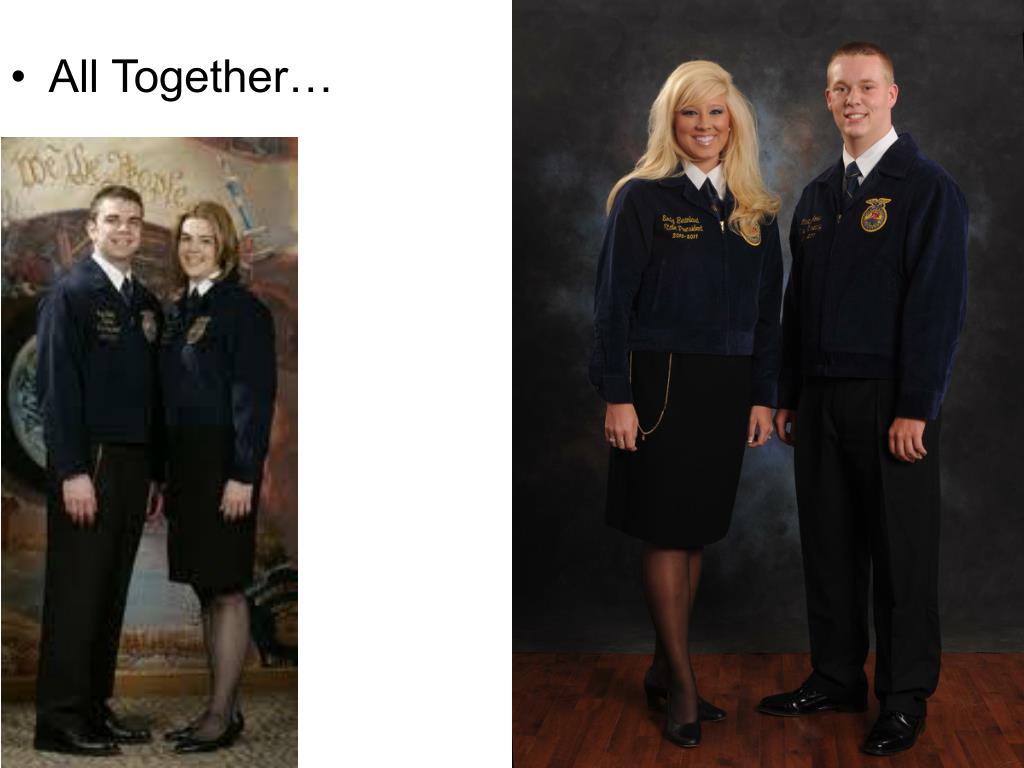 PPT FFA Official Dress PowerPoint Presentation, free download ID