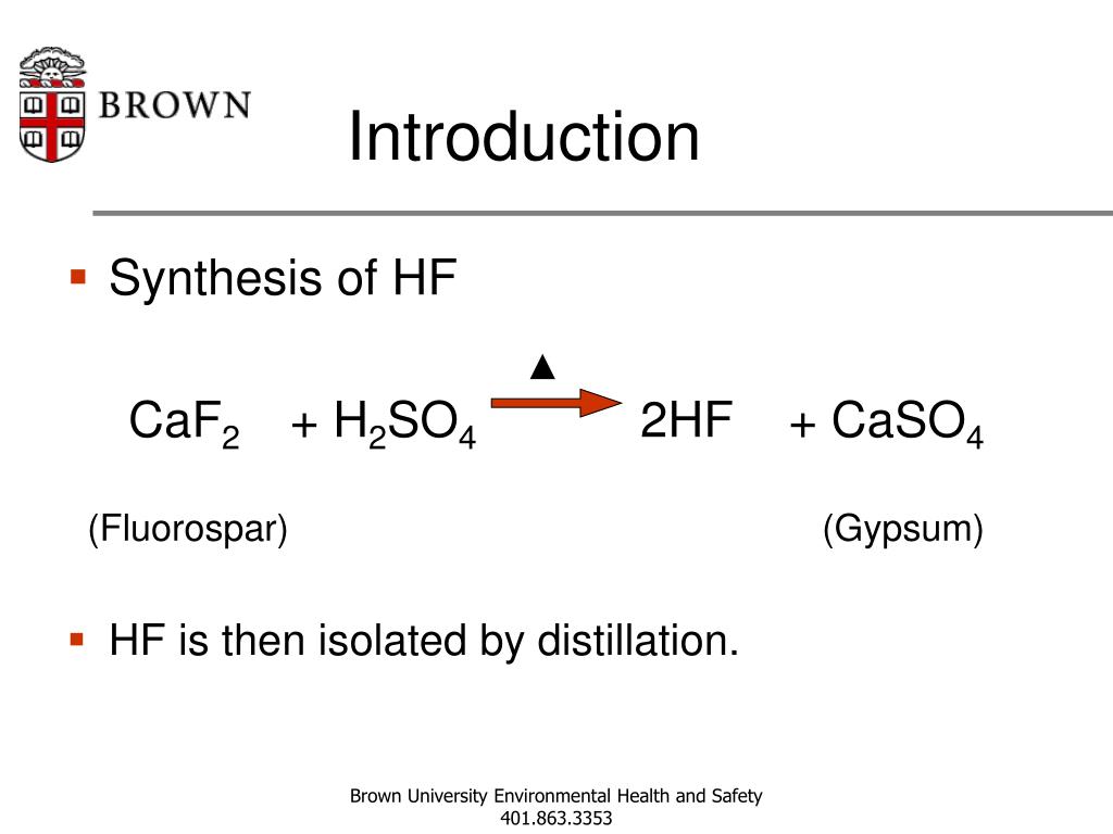 PPT Hydrofluoric Acid PowerPoint Presentation, free download ID1095397