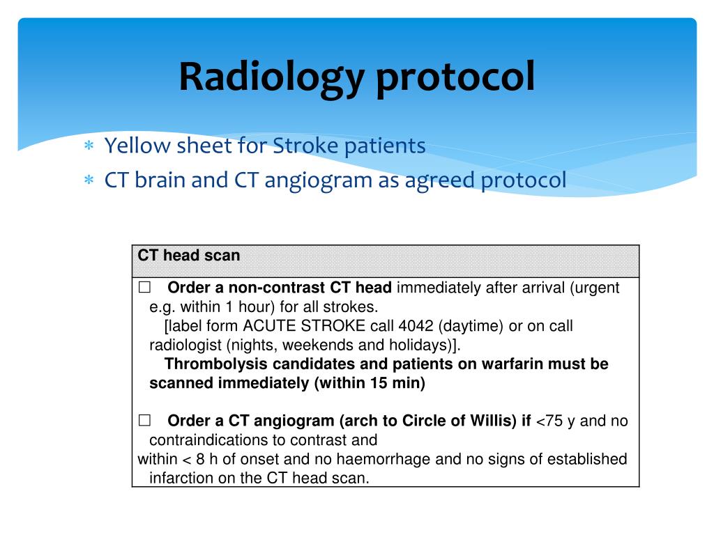 PPT Implementing pathway for Neurointervention in Hyper acute Stroke
