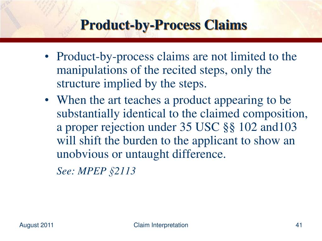PPT Claim Interpretation PowerPoint Presentation, free download ID