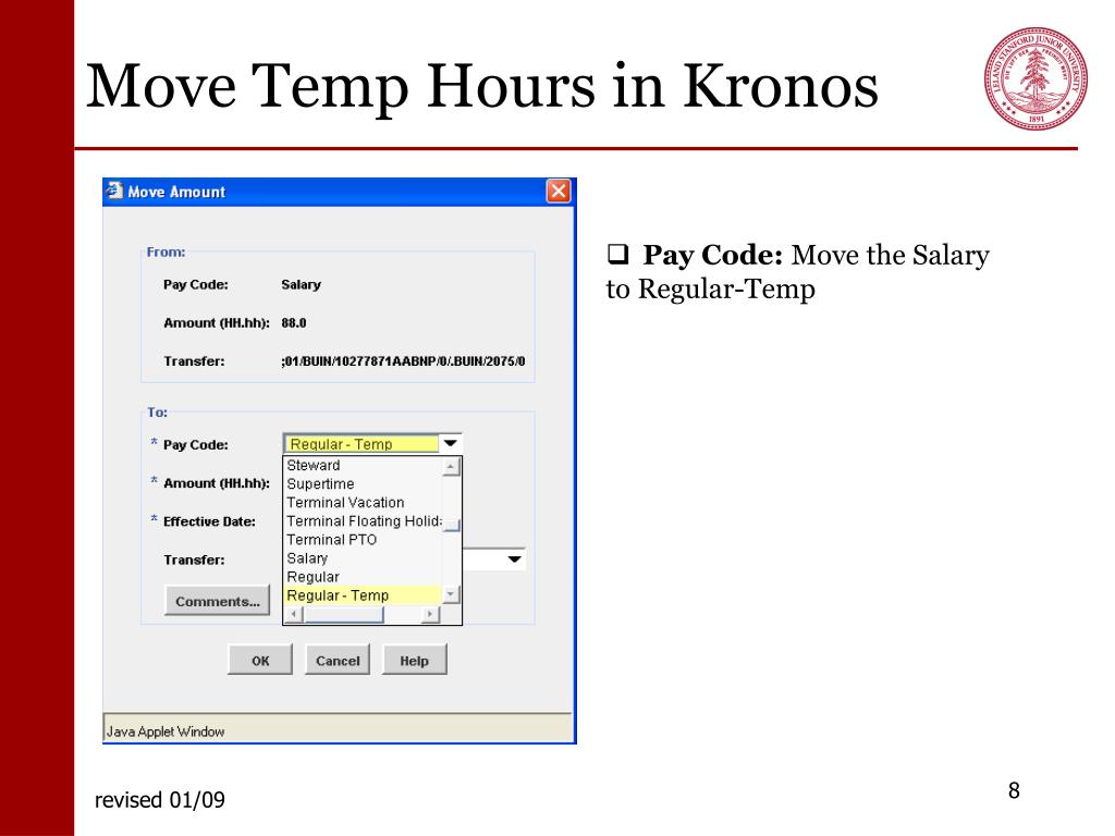 PPT Move Temp/Casual to BenefitsEligible Position PowerPoint