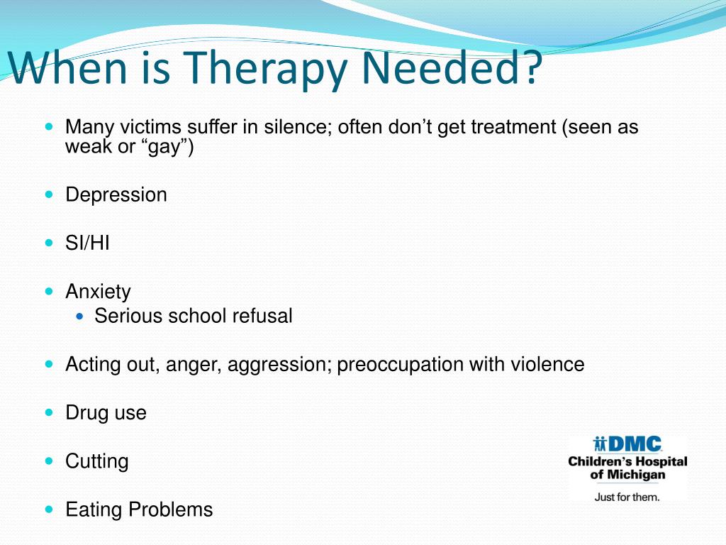 PPT Bullying psychological effects and treatment PowerPoint