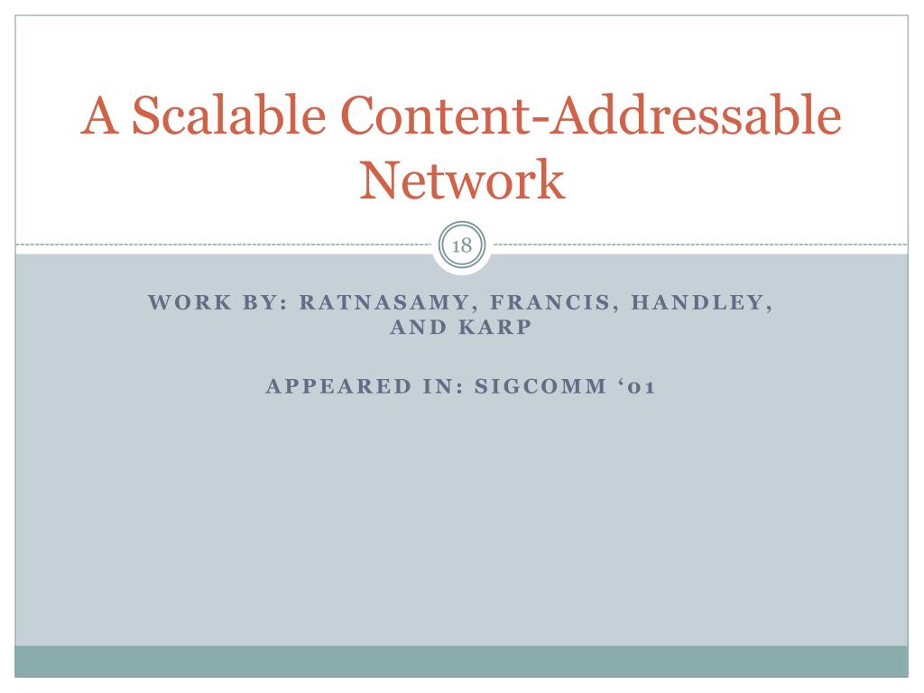 PPT Resilient Overlay Networks (RON) PowerPoint Presentation, free