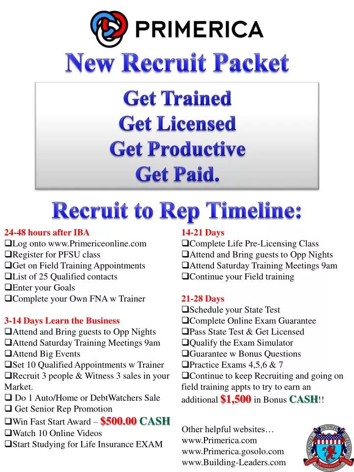 How To Sell Primerica Life Insurance kenyachambermines