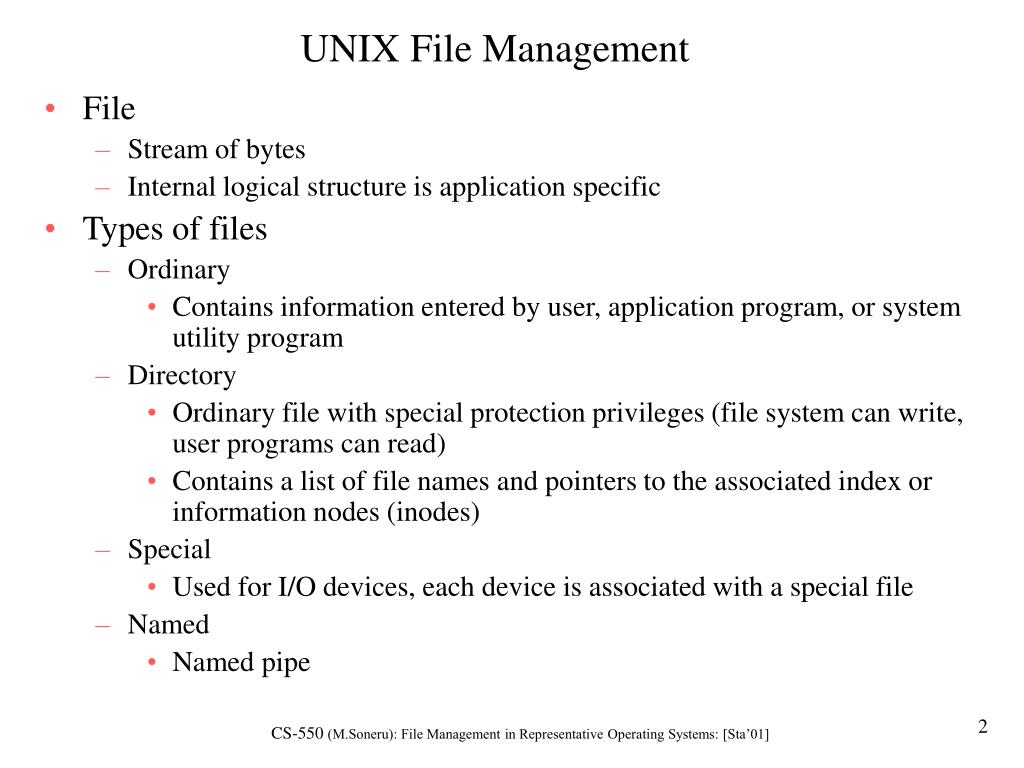 PPT File Management in Representative Operating Systems PowerPoint