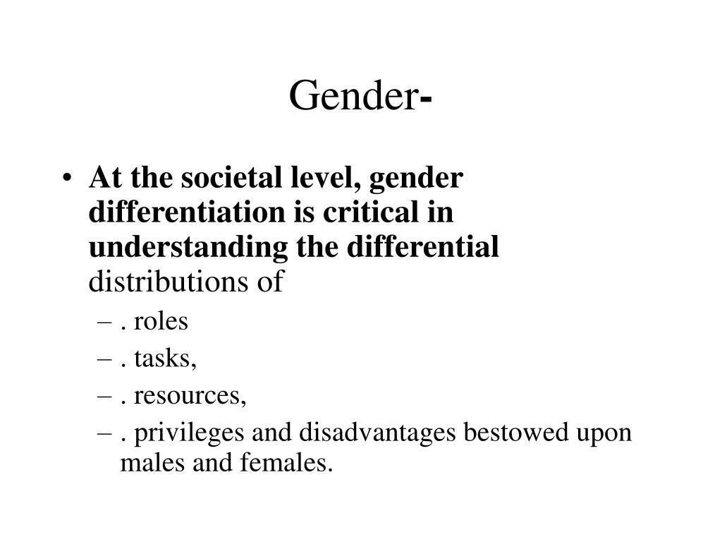 PPT Introduction to Gender PowerPoint Presentation, free download