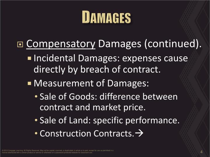 PPT Chapter 18 Breach of Contract and Remedies PowerPoint