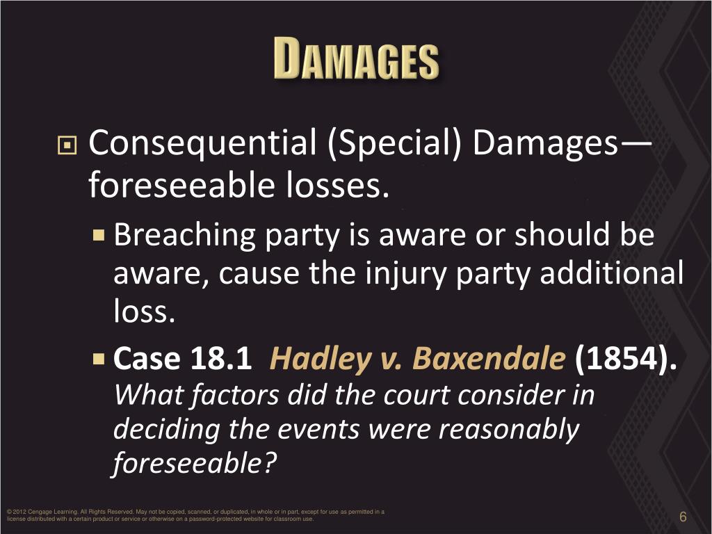 PPT Chapter 18 Breach of Contract and Remedies PowerPoint
