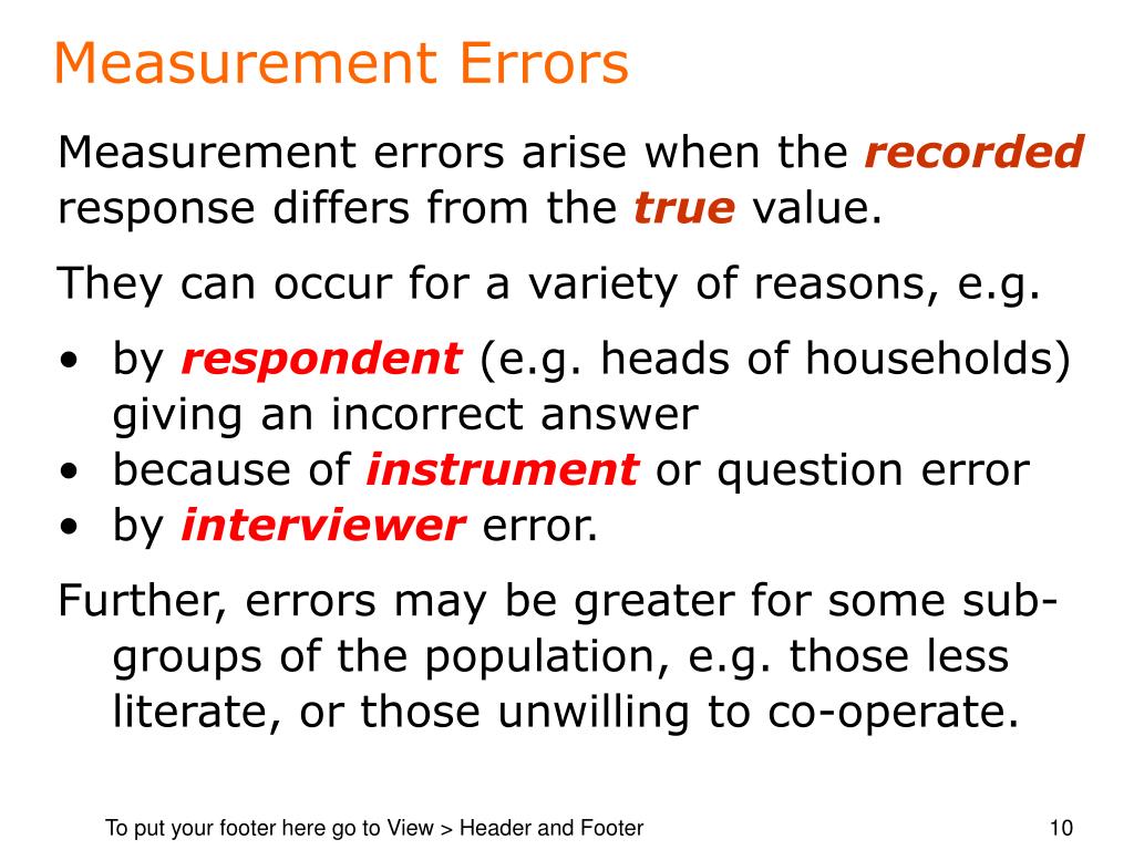 PPT Nonsampling errors PowerPoint Presentation, free download ID