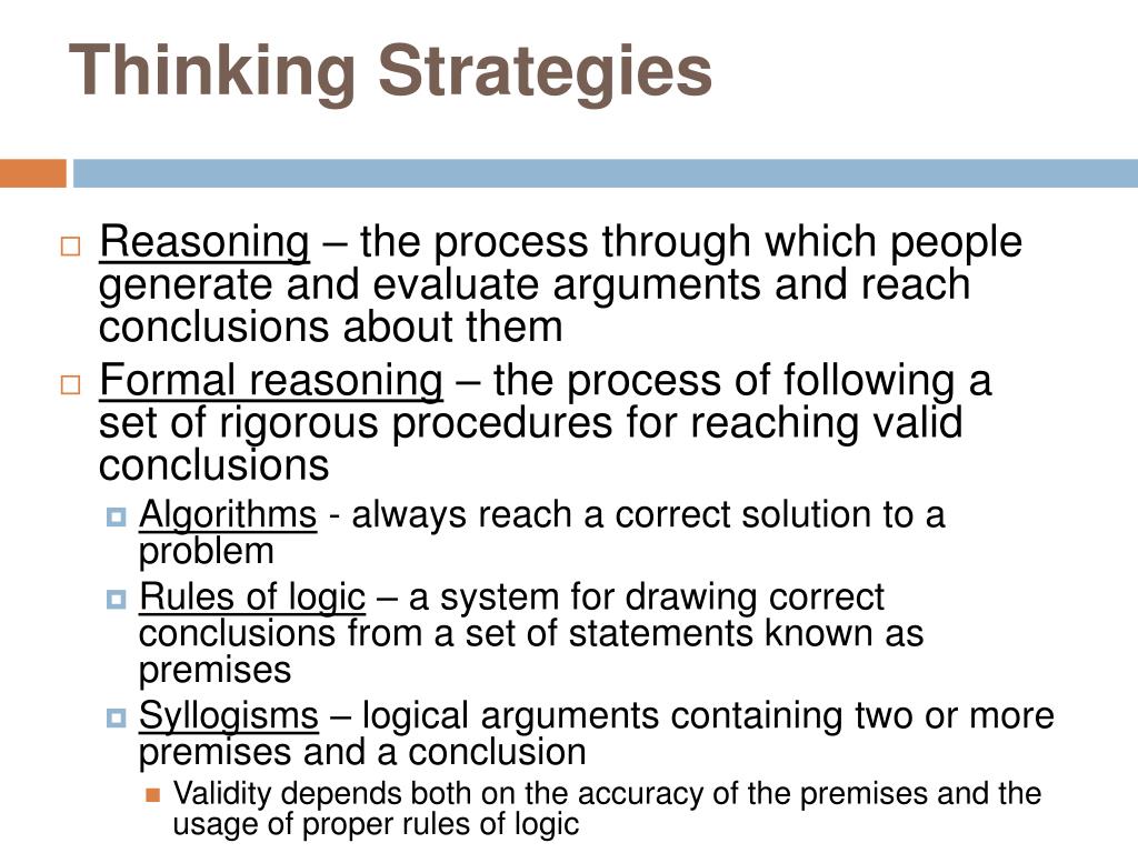 PPT Cognition & Thought PowerPoint Presentation, free download ID