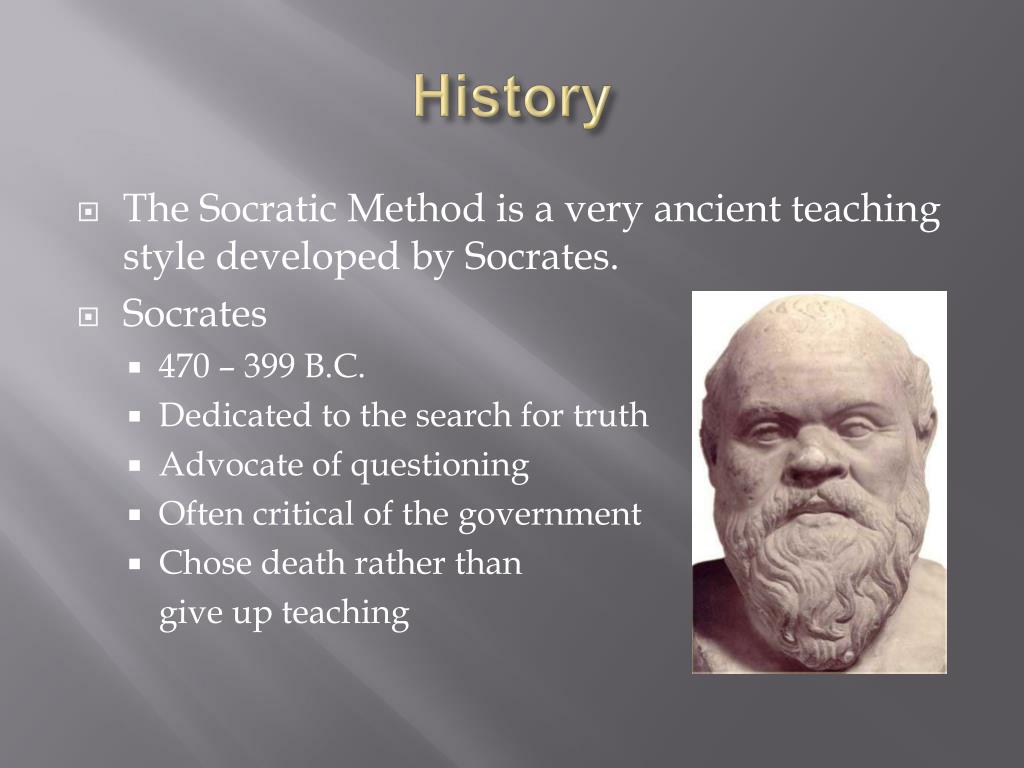 PPT The Socratic Method PowerPoint Presentation, free download ID