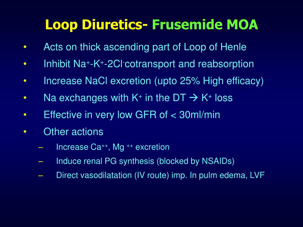 PPT DIURETICS (1 of 2) PowerPoint Presentation, free download ID