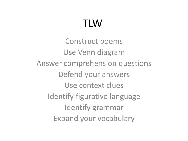 PPT Speaker and Word Choice in Poetry PowerPoint Presentation ID