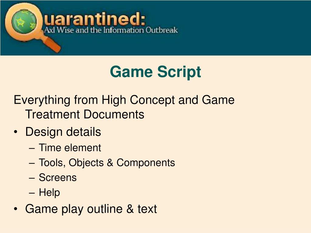 PPT Developing A Flash Game to Teach Information Skills PowerPoint Presentation ID1114740