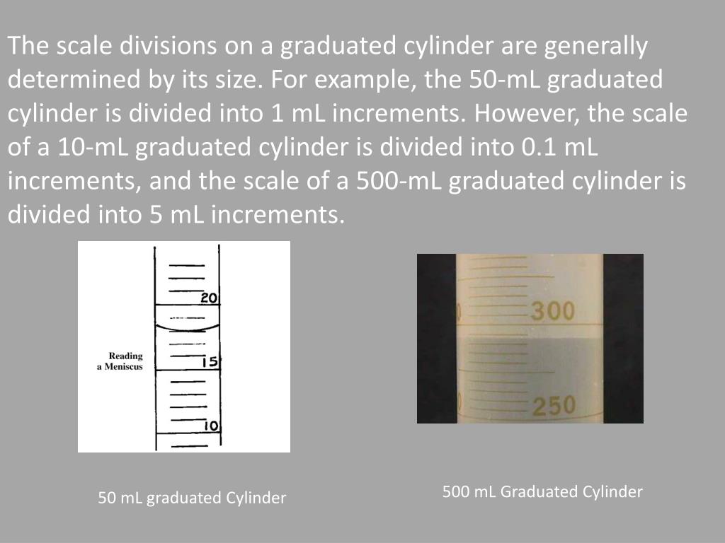 PPT Liquid Volume Measuring Devices The Graduated Cylinder and Buret