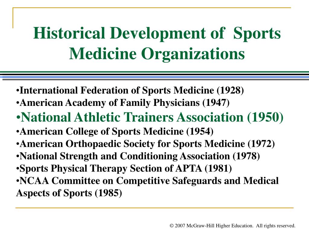 PPT Chapter 1 The Sports Medicine Team Defining Roles PowerPoint