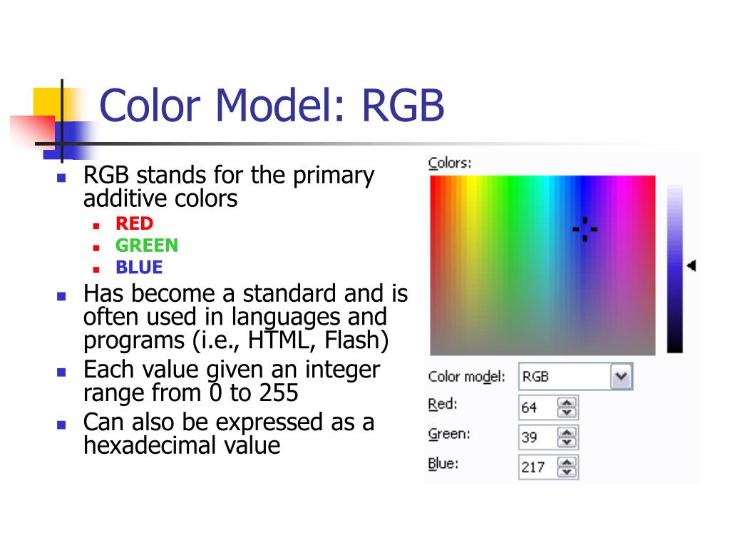 PPT The Importance of C o l o r PowerPoint Presentation, free