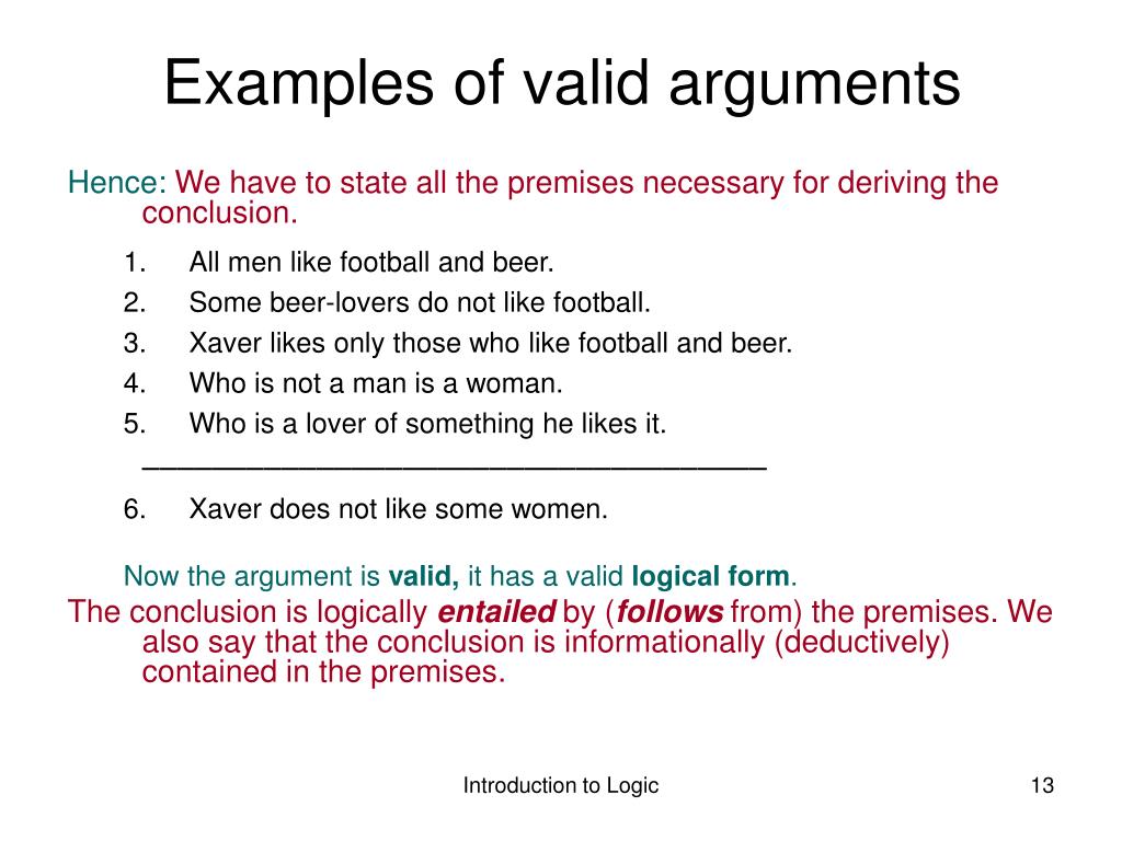 PPT Introduction to Logic PowerPoint Presentation, free download ID