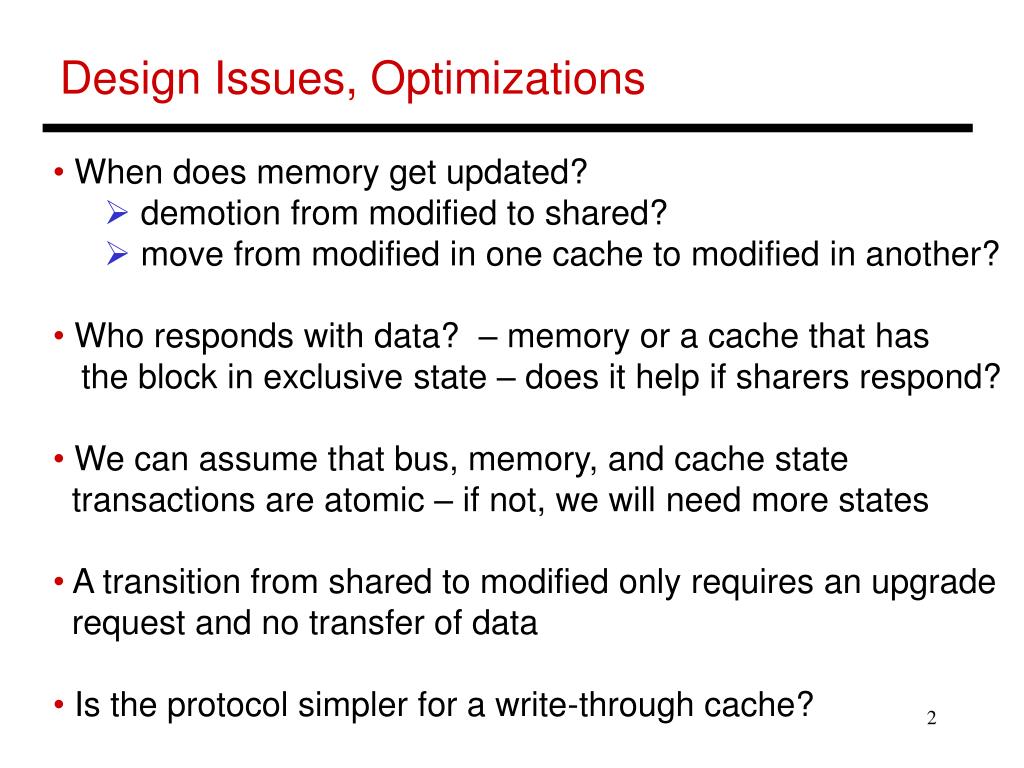 PPT Lecture 3 Snooping Protocols PowerPoint Presentation, free