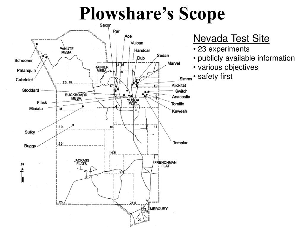 PPT Swords Into Plowshares An overview of the US Plowshare Program 19581975 PowerPoint