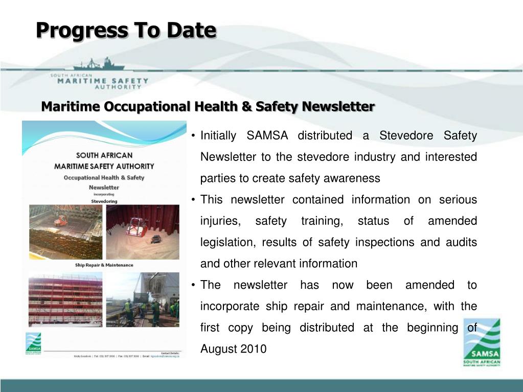 PPT Ship Repair & Maintenance Occupational Health & Safety PowerPoint