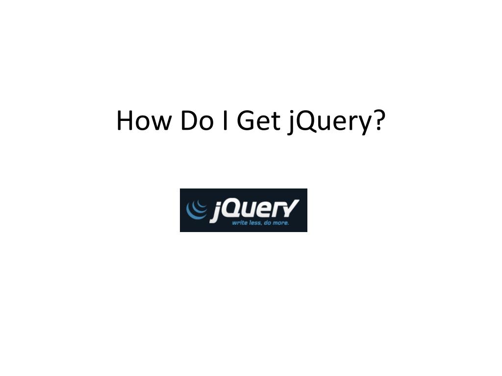 PPT Introduction to jQuery (for Drupal) PowerPoint Presentation, free