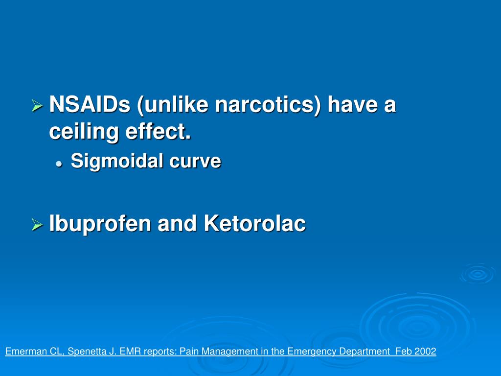 PPT NSAIDs in the ED Focus on Ibuprofen & Ketorolac PowerPoint