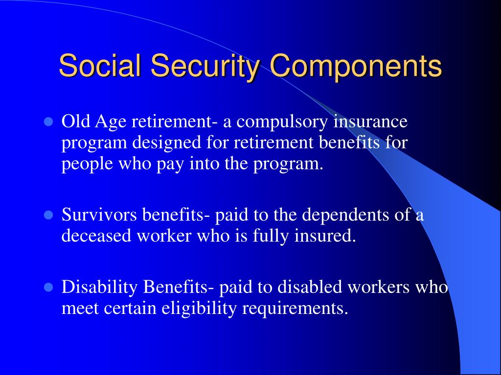 PPT SOCIAL SECURITY PowerPoint Presentation, free download ID1123977