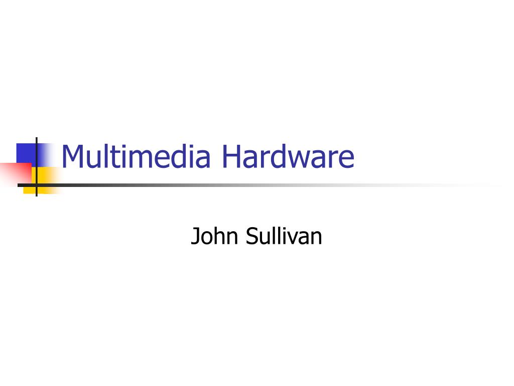 PPT Multimedia Hardware PowerPoint Presentation, free download ID