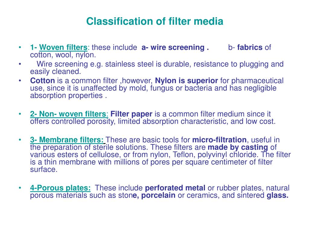 PPT FILTRATION PowerPoint Presentation, free download ID1126115