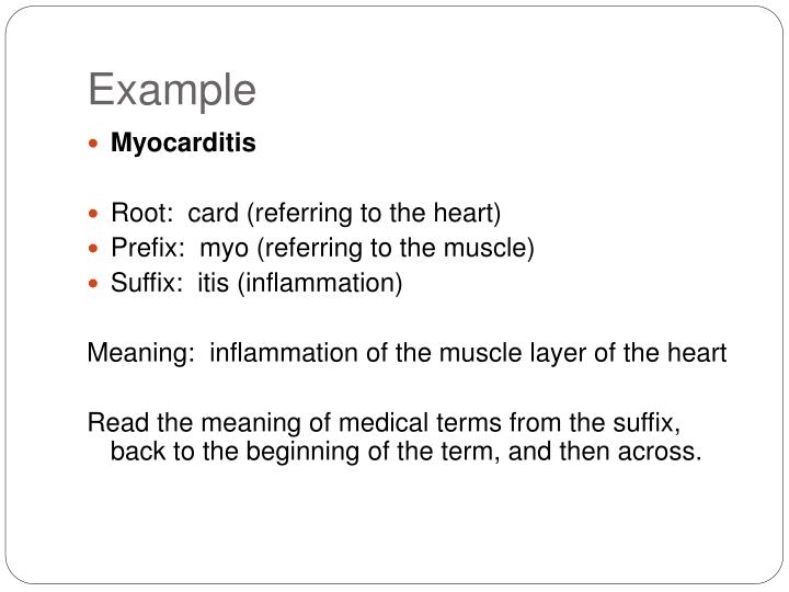 PPT Medical Terminology PowerPoint Presentation ID1128248